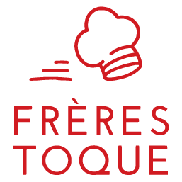 Logo des frères TOQUE à Angers. Société de livraison pour la vente à emporter.